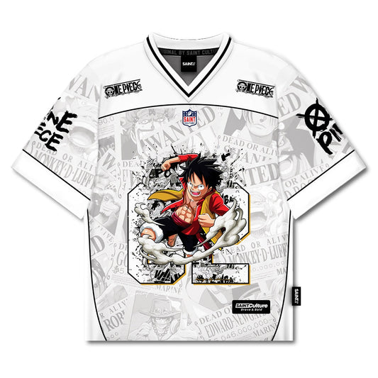 Saint Culture x One Piece — Wanted Posters #62 Football Jersey