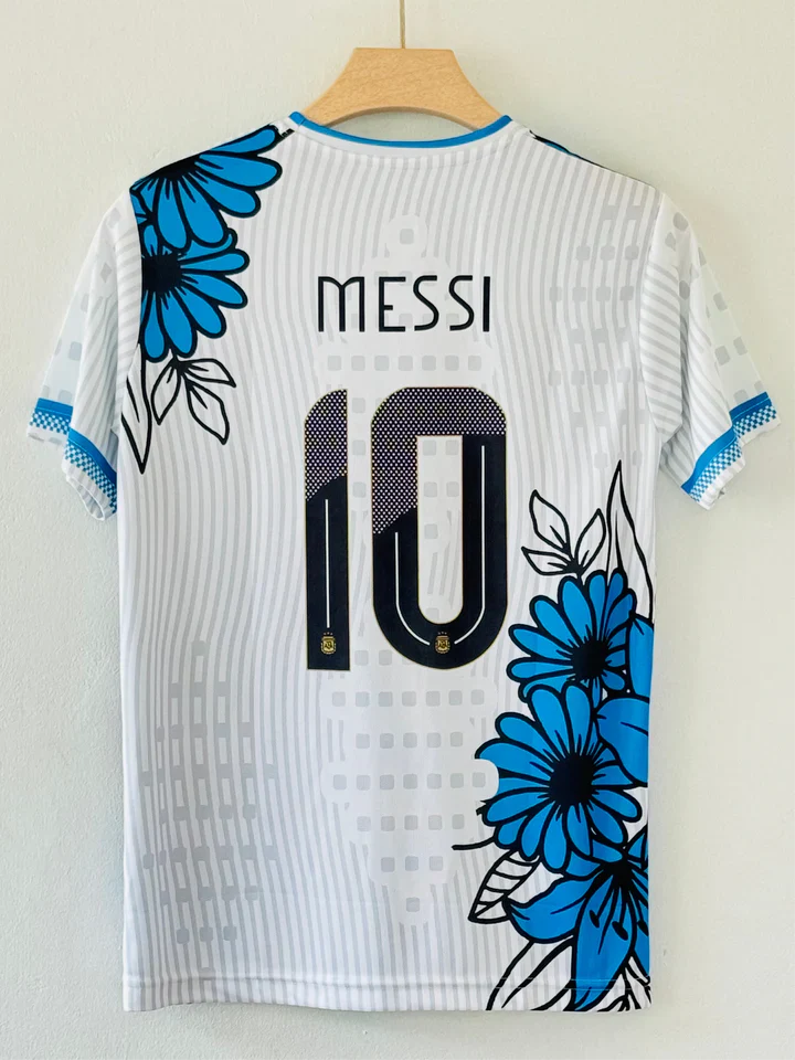 Argentina Messi #10 Special Edition "Serpent & Floral" Jersey