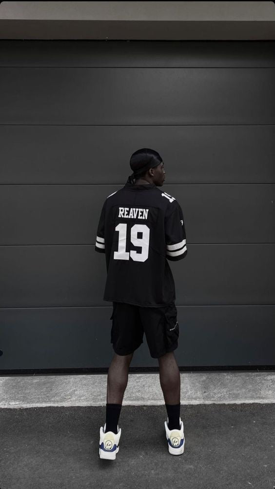 Midnight 19 Oversized Varsity Jersey