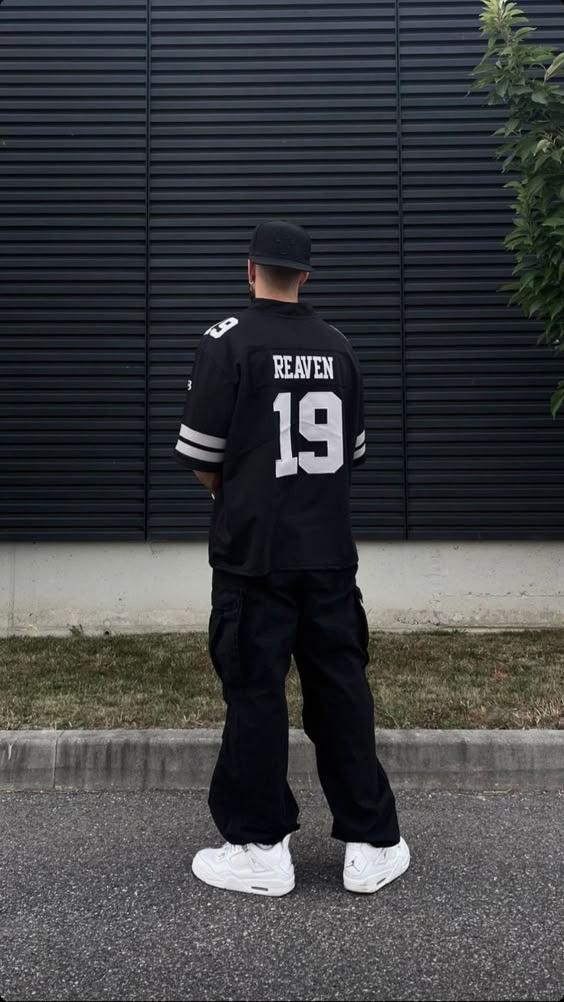 Midnight 19 Oversized Varsity Jersey