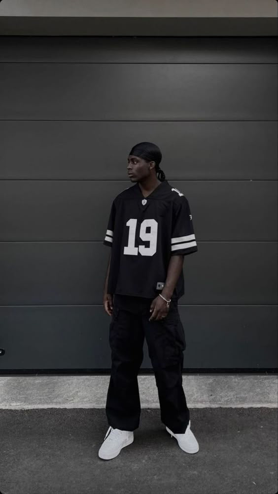 Midnight 19 Oversized Varsity Jersey