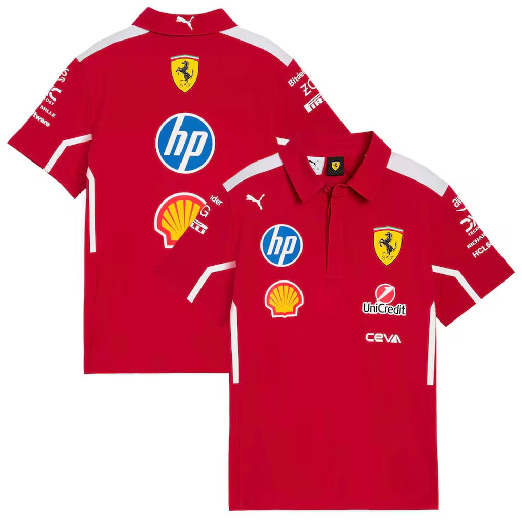 Rosso Velocity Motorsport Polo Jersey