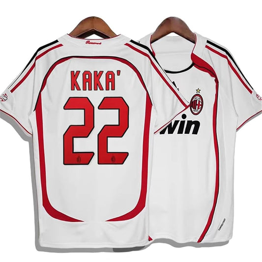 AC Milan 2007 Away Retro Jersey – Kaka' #22 Special Edition | Explore Outfitters
