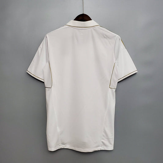 Real Madrid 2011/12 Retro Home Jersey – Gold Edition by Explore Outfitters