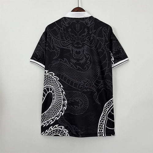 Real Madrid Dragon Special Edition Jersey - Black & White Yohji Yamamoto Style