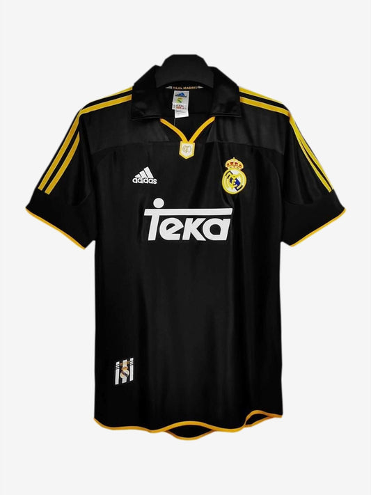 Real Madrid 1999/2000 Away Retro Football Jersey - Teka Edition
