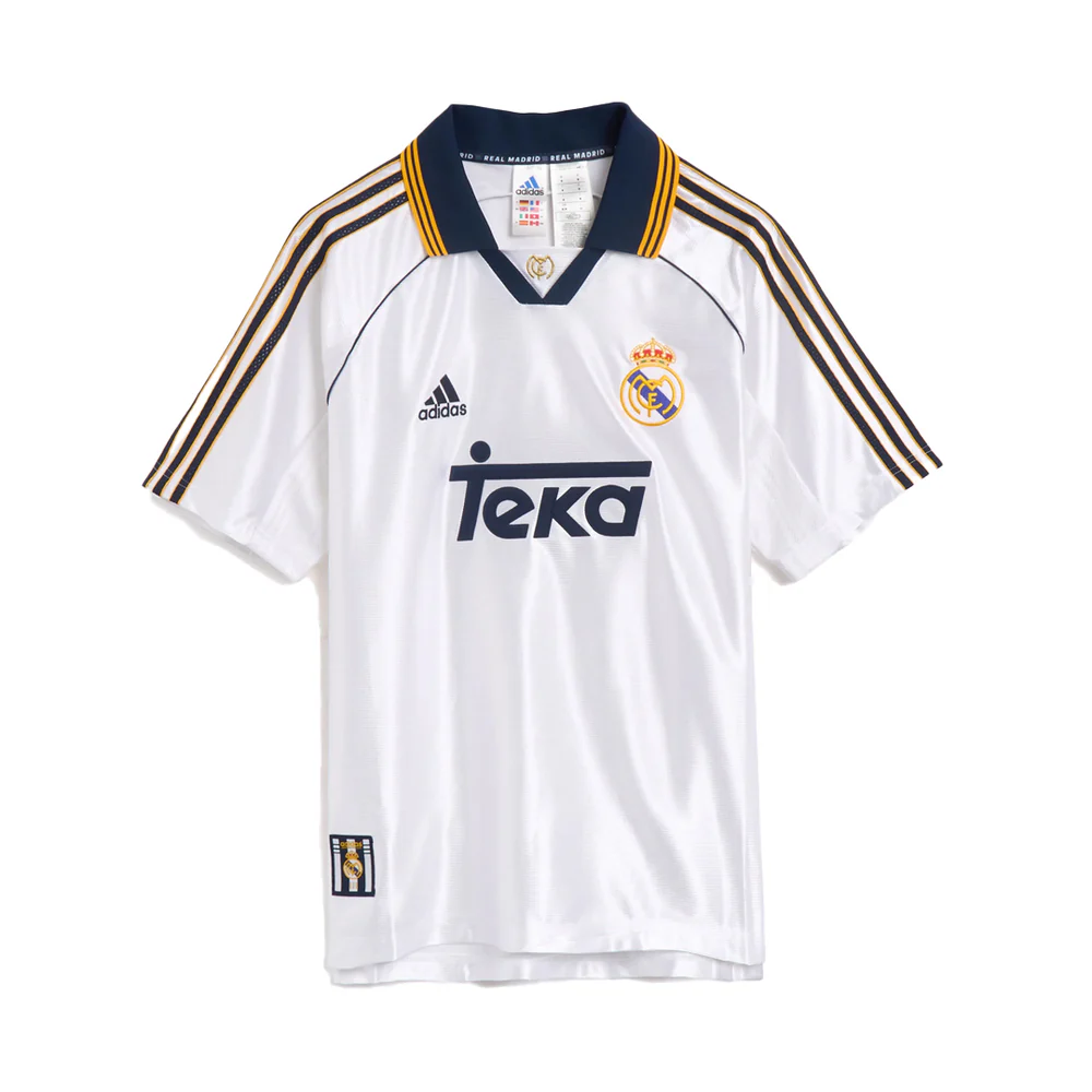 Real Madrid 1999-2000 Retro Home Jersey