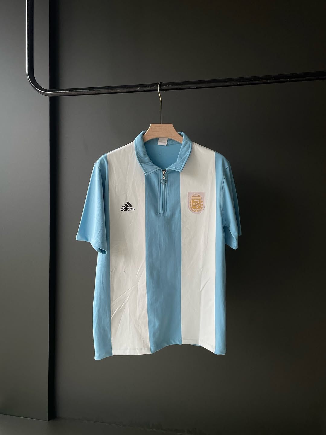 Barcelona & Argentina Zipper T-Shirt