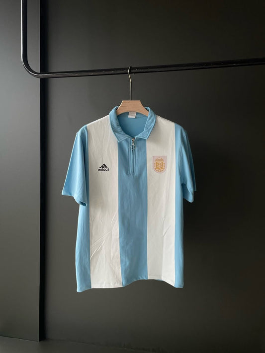 Barcelona & Argentina Zipper T-Shirt