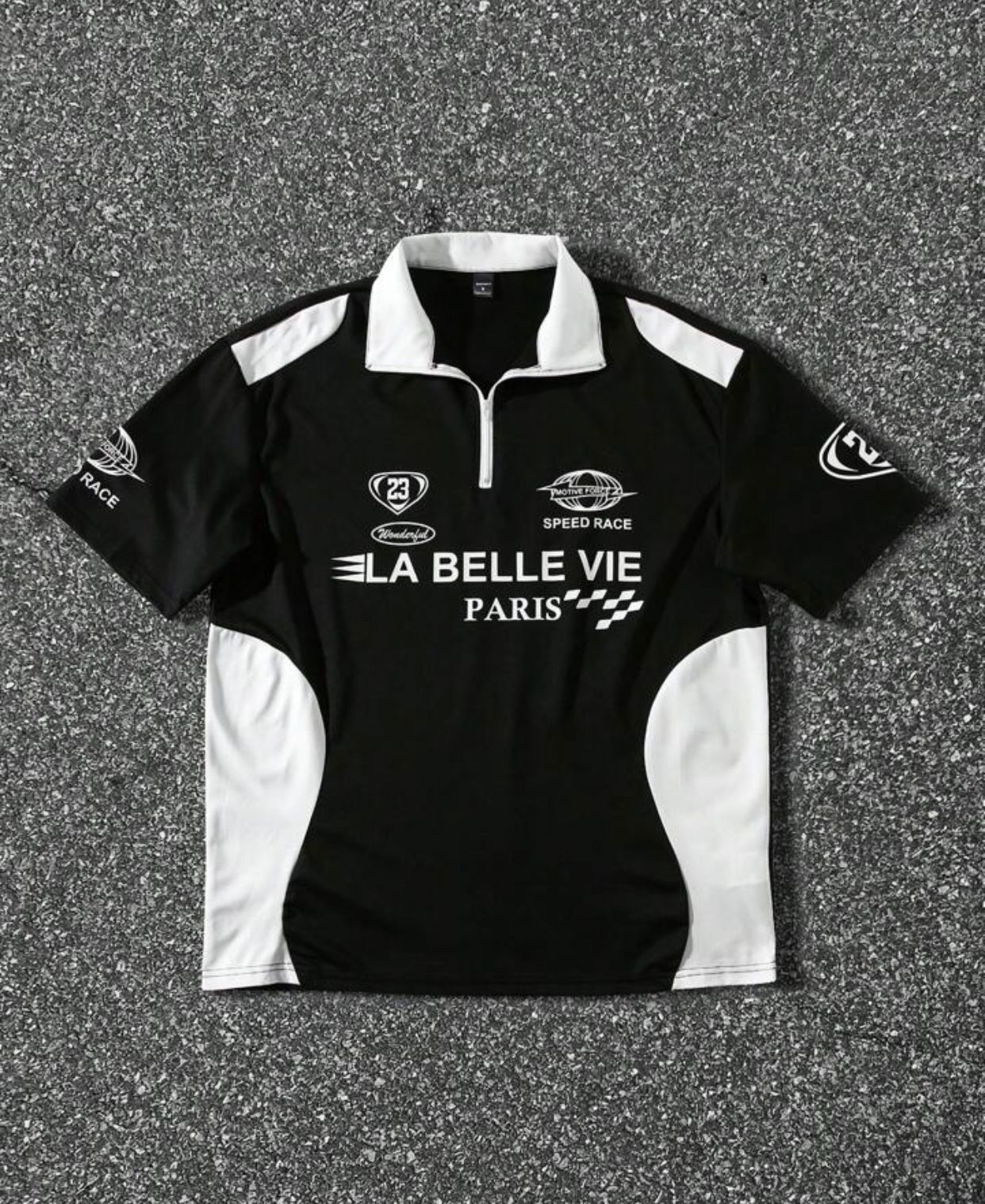 Paris Zipper Jersey