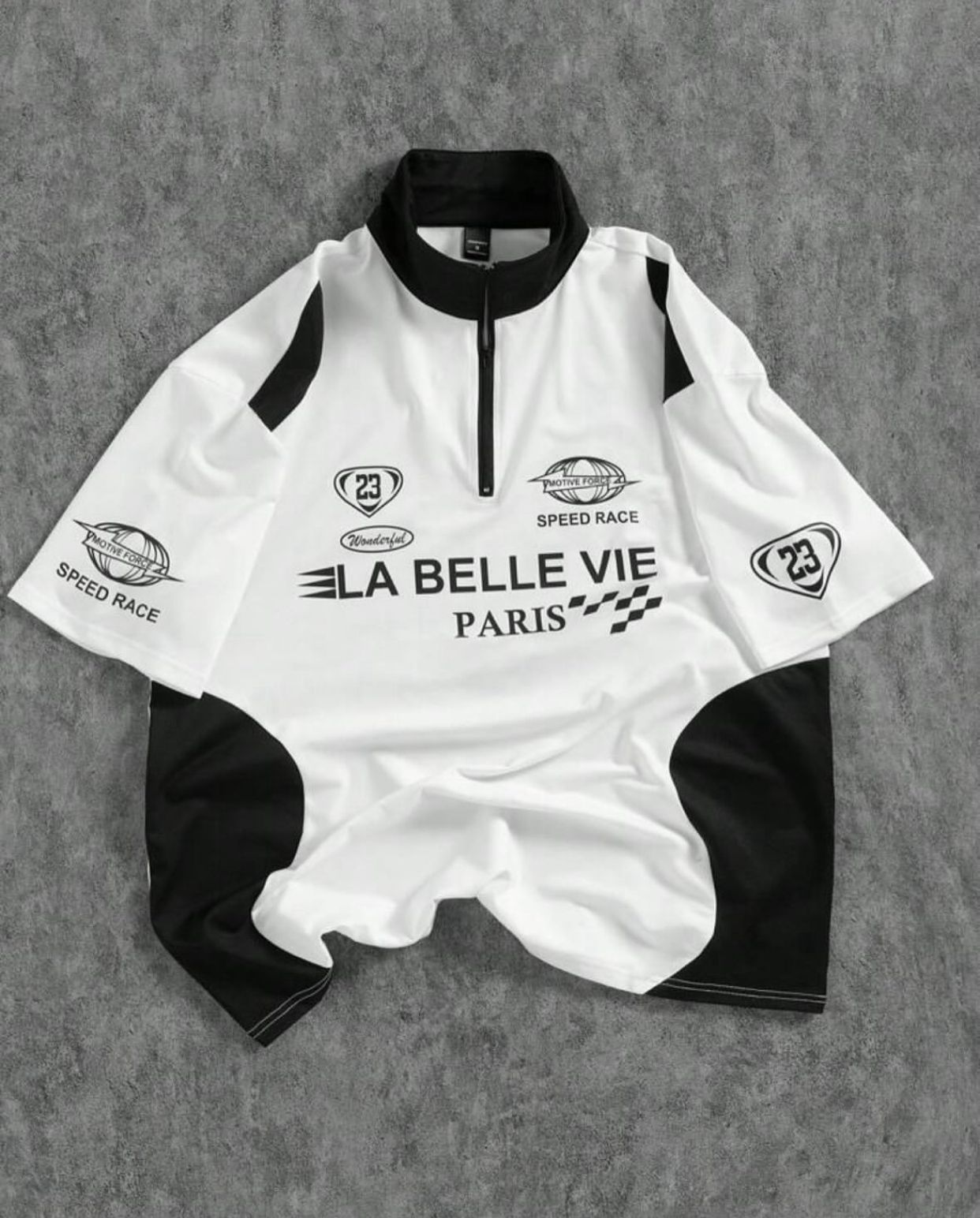 Paris Zipper Jersey