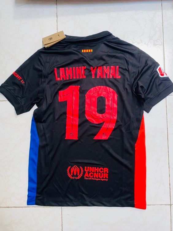 FC Barcelona 24/25 UCL Jersey – Black Edition