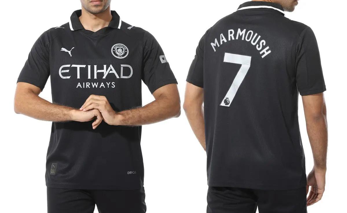 Manchester City Black Edition Jersey – Etihad Airways