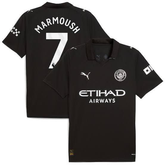 Manchester City Black Edition Jersey – Etihad Airways