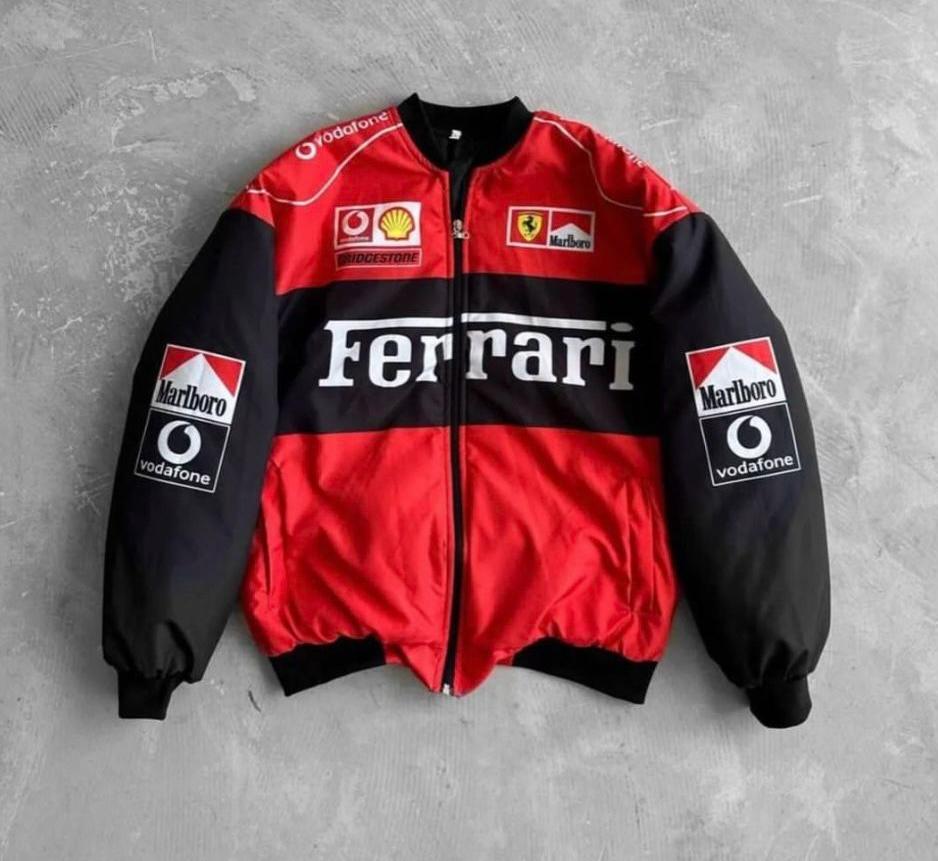Ferrari F1 Racing Windbreaker Jacket