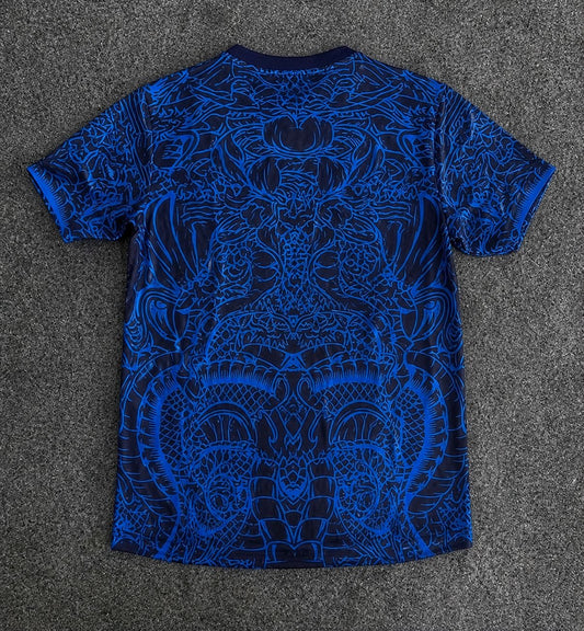 Real Madrid Dragon Jersey Blue Edition