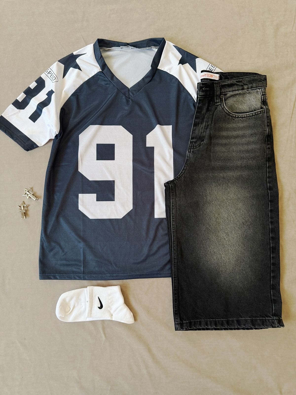 Oversized Varsity Jersey
