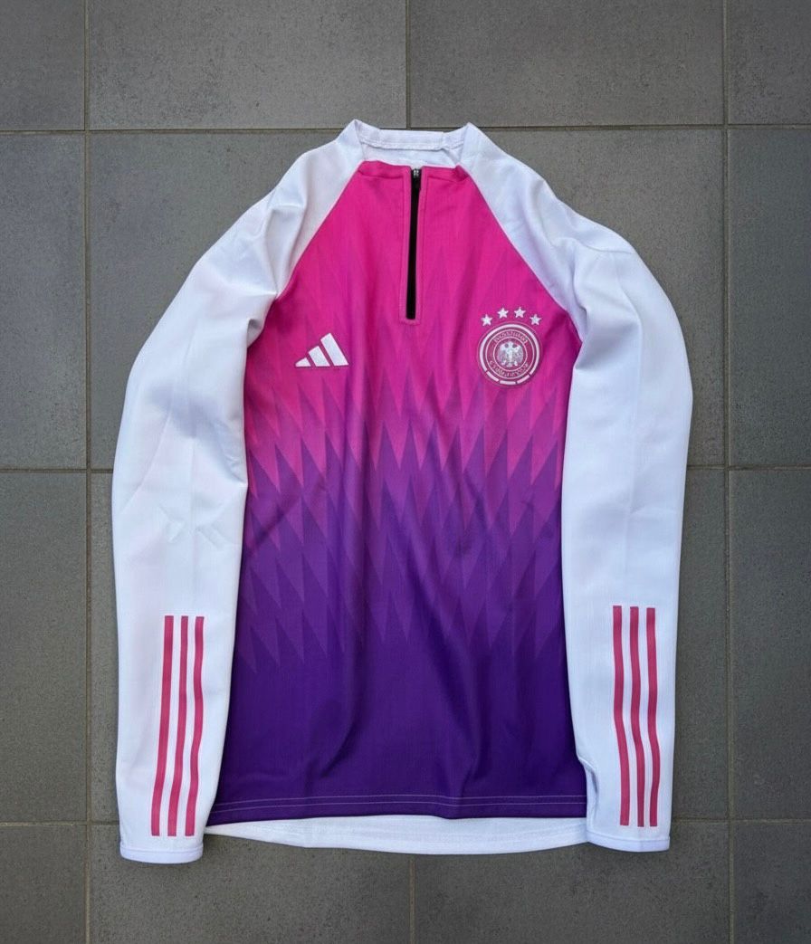 Germany Ombre Training Quarter-Zip Pullover - Fuchsia Burst