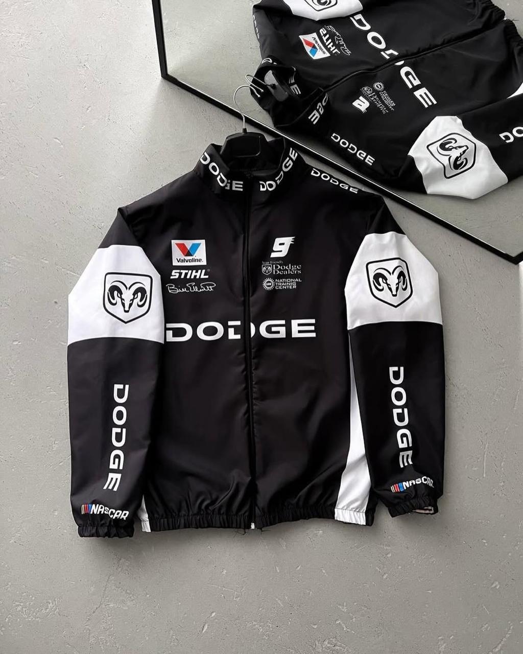 DODGE NASCAR F1 JACKET WHITE
