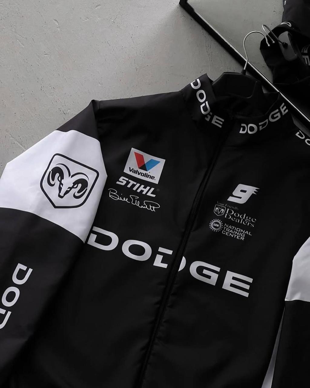 DODGE NASCAR F1 JACKET WHITE