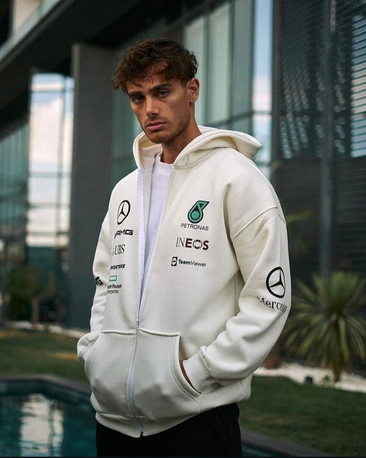 Mercedes F1 Zip Hoodie