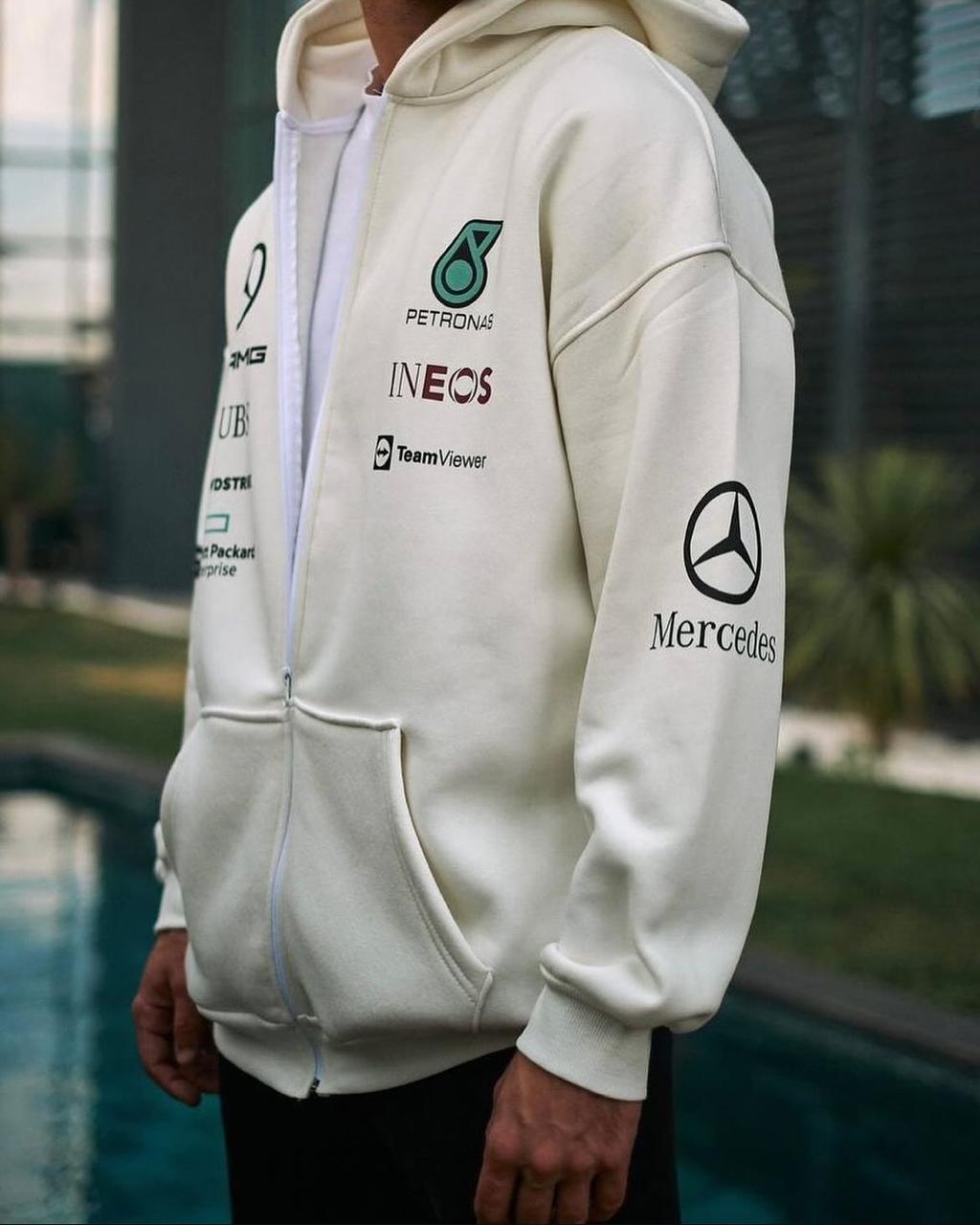 Mercedes F1 Zip Hoodie