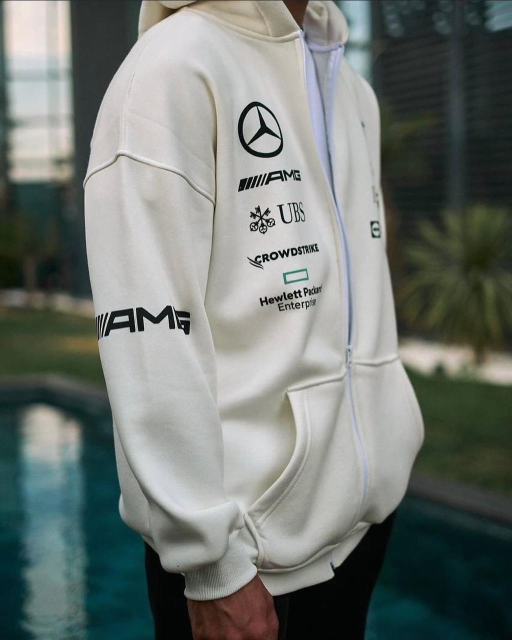 Mercedes F1 Zip Hoodie