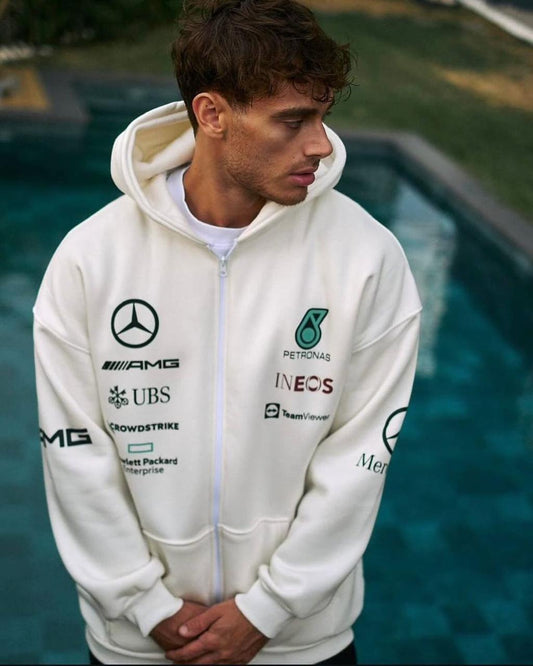 Mercedes F1 Zip Hoodie