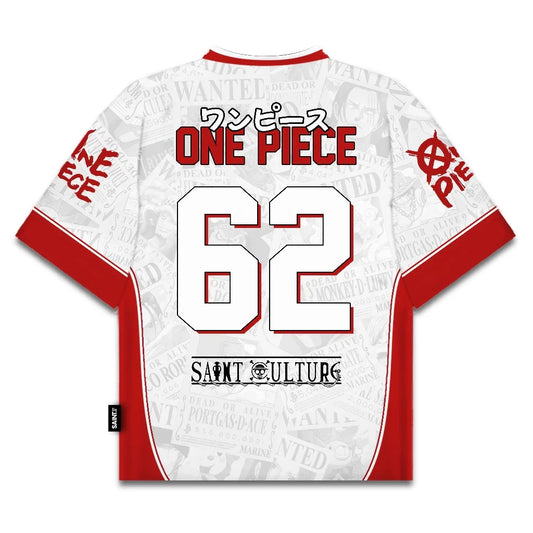 One Piece x Saint Culture Football Jersey — Monkey D. Luffy Edition
