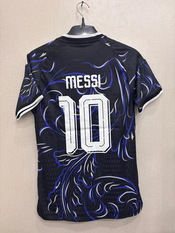Argentina Messi #10 Special Edition "Blue Flame" Jersey