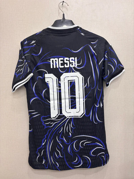 Argentina Messi #10 Special Edition "Blue Flame" Jersey